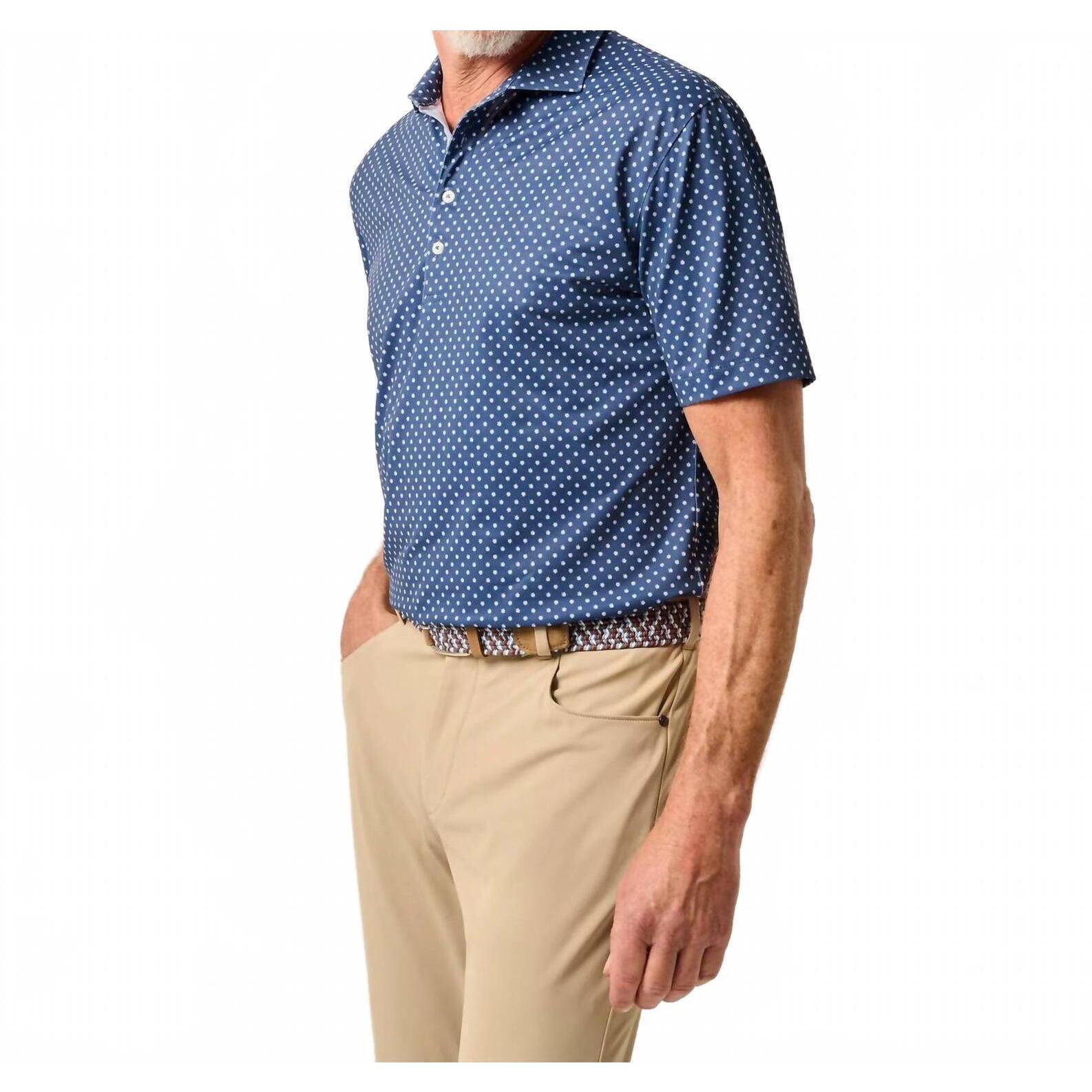 New Johnnie-O Daisy Performance Polo In Navy